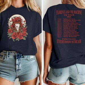 Florence + The Machine Tour 2026 Shirt, Everybody Scream Graphic Hoodie & Jumper
